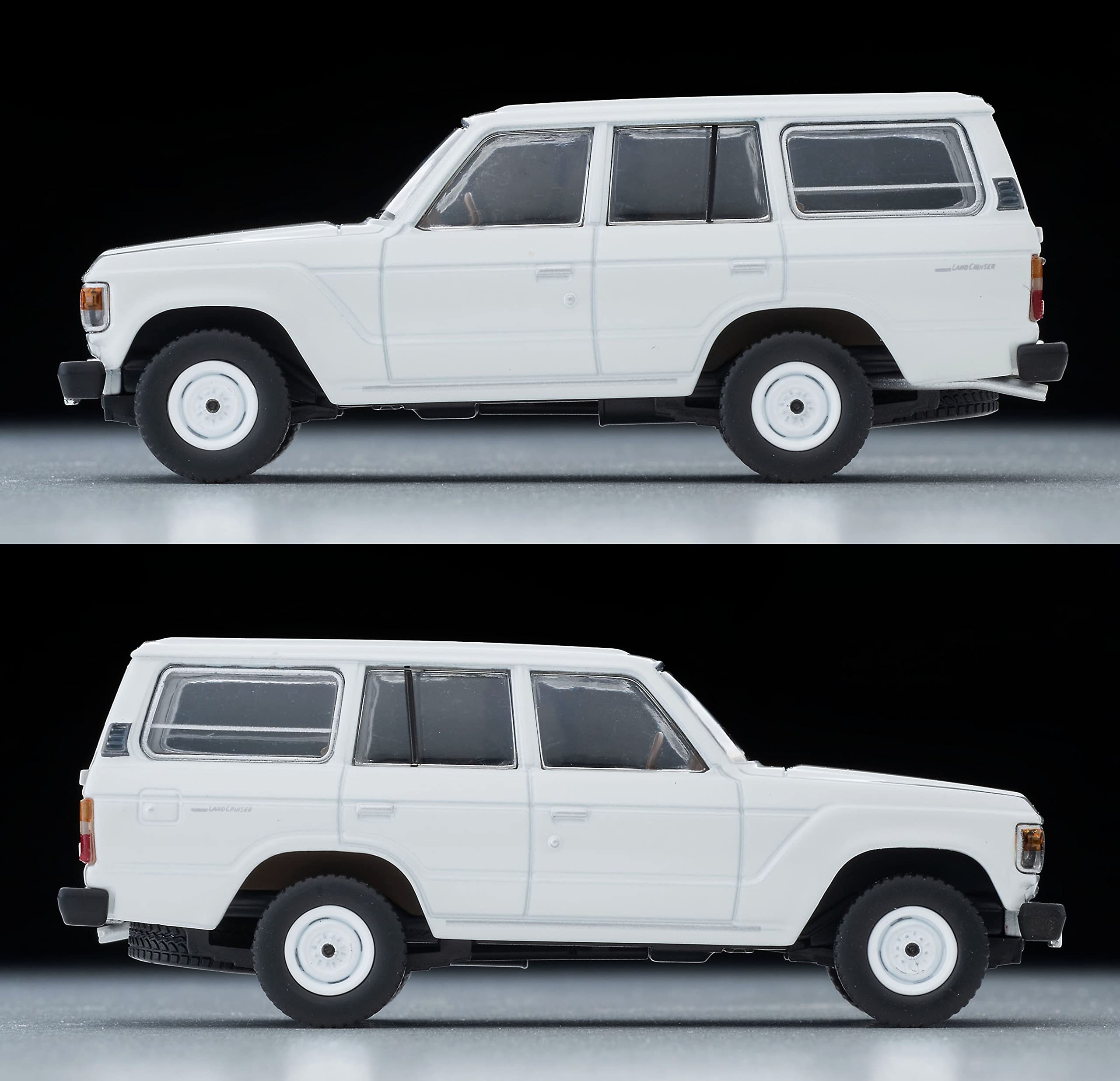 Tomytec Tomica Vintage Neo 1/64 Toyota Land Cruiser 60G White Finished Product- Japan Figure Store - #1 Bring To You The Best Japanese Goods