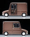 Tomytec Daihatsu Mira Van Custom Brown Tomica Vintage Neo 1/64 Lv-N283A- Japan Figure Store - #1 Bring To You The Best Japanese Goods