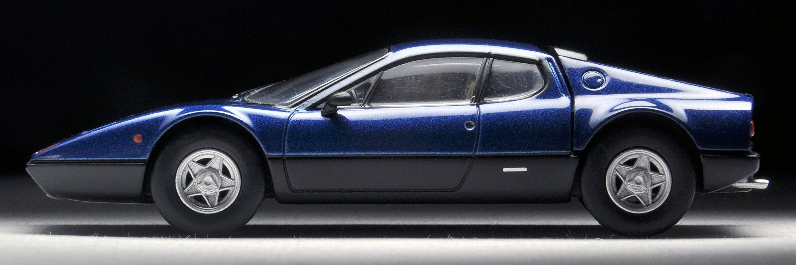 Tomytec Tomica Limited Vintage Neo Ferrari 365 GT4 BB Blue/Black 1/64 Scale Model- Japan Figure Store - #1 Bring To You The Best Japanese Goods