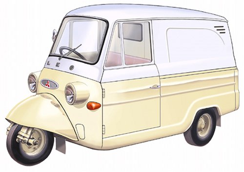 Tomytec Tomica Limited Vintage Mitsubishi Leo Van TLV60A Yellow- Japan Figure Store - #1 Bring To You The Best Japanese Goods