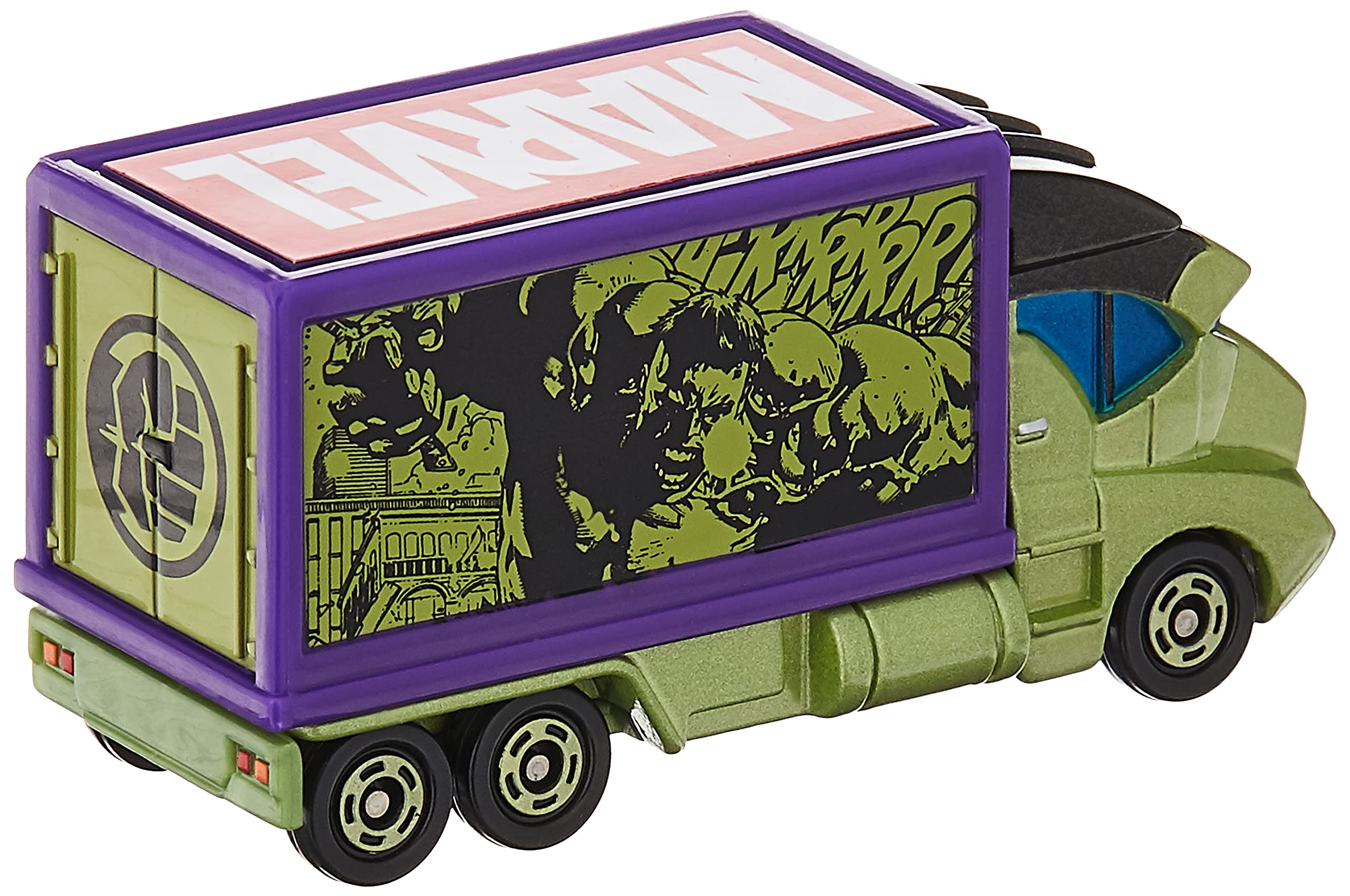 Takara Tomy Marvel Tune Tomica Evo.5.0 Masked Carry Hulk 973225 Marvel Car Toys- Japan Figure Store - #1 Bring To You The Best Japanese Goods