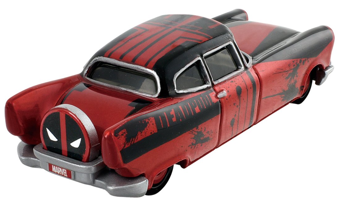 TAKARA TOMY Marvel Tune Tomica Evo.8.0 Missile Yard Deadpool 115816- Japan Figure Store - #1 Bring To You The Best Japanese Goods