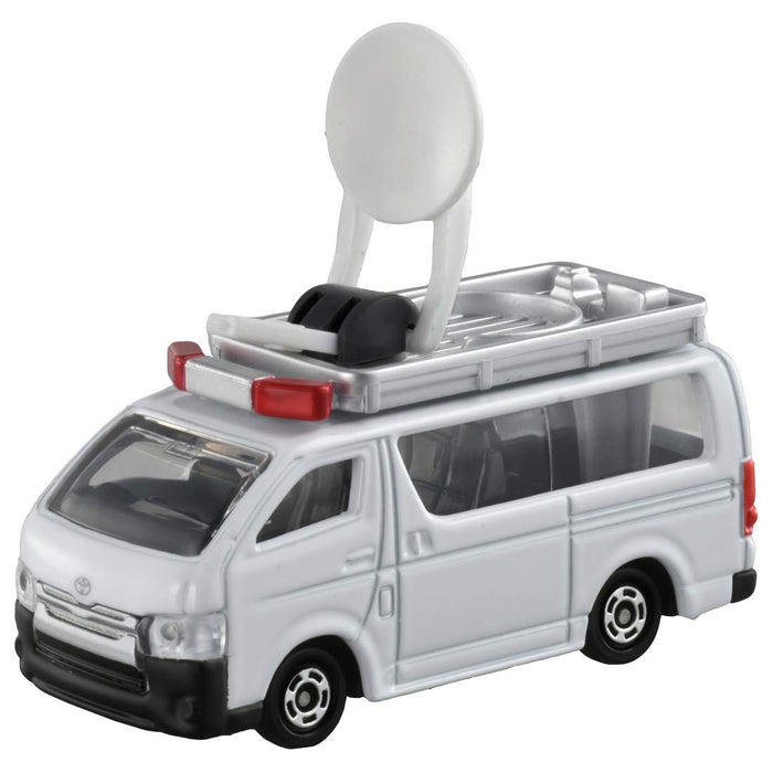 Takara Tomy Tomica 107 Satellite Communication Car Japanese Plastic Van Model- Japan Figure Store - #1 Bring To You The Best Japanese Goods