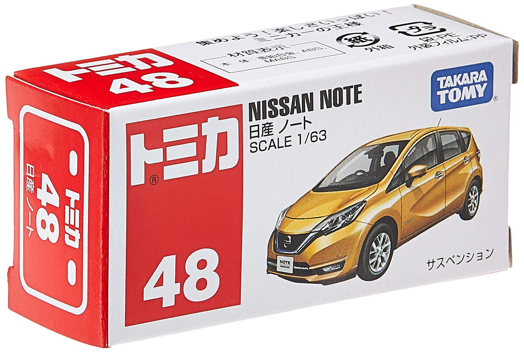 Takara Tomy Tomica 48 Nissan Note 879787 1/63 Japanese Plastic Scale Car Models- Japan Figure Store - #1 Bring To You The Best Japanese Goods
