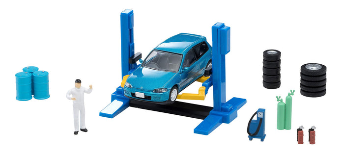 TOMYTEC 06A Tomica Limited Vintage Car Lift Tlv-Neo Honda Civic Sir-Ii Included 1/64- Japan Figure Store - #1 Bring To You The Best Japanese Goods