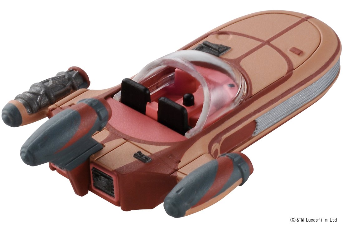 Takara Tomy Tomica Tsw-06 Disney Star Wars Landspeeder Japanese Star Wars Toys- Japan Figure Store - #1 Bring To You The Best Japanese Goods