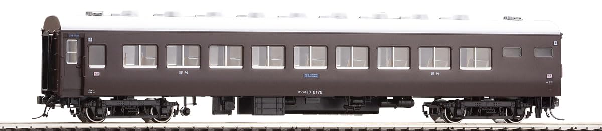 Tomytec Tomix Ho Gauge 17 Type Electric Heating Brown Passenger Car Model HO-5020- Japan Figure Store - #1 Bring To You The Best Japanese Goods