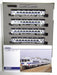 Tomytec Tomix N Gauge 14 Series Euro Color 4-Car Passenger Railway Model 92331- Japan Figure Store - #1 Bring To You The Best Japanese Goods