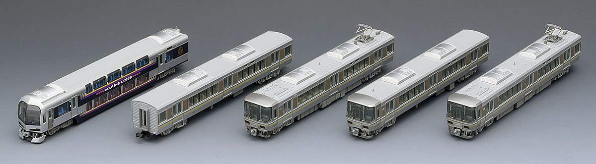 Tomytec Tomix N Gauge 223 5000 Series Marine Liner Set D 5 Cars Railway Model Train- Japan Figure Store - #1 Bring To You The Best Japanese Goods