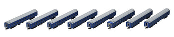 Tomytec Tomix N Gauge 24 Series 25 Asakaze 8-Car Set 98726 JR East Blue Railway Model- Japan Figure Store - #1 Bring To You The Best Japanese Goods