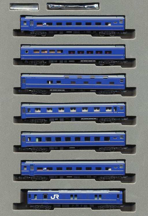 Tomytec Tomix N Gauge 24 Series 25 Gold Belt Asakaze Set 92793 Railway Model Passenger Car- Japan Figure Store - #1 Bring To You The Best Japanese Goods