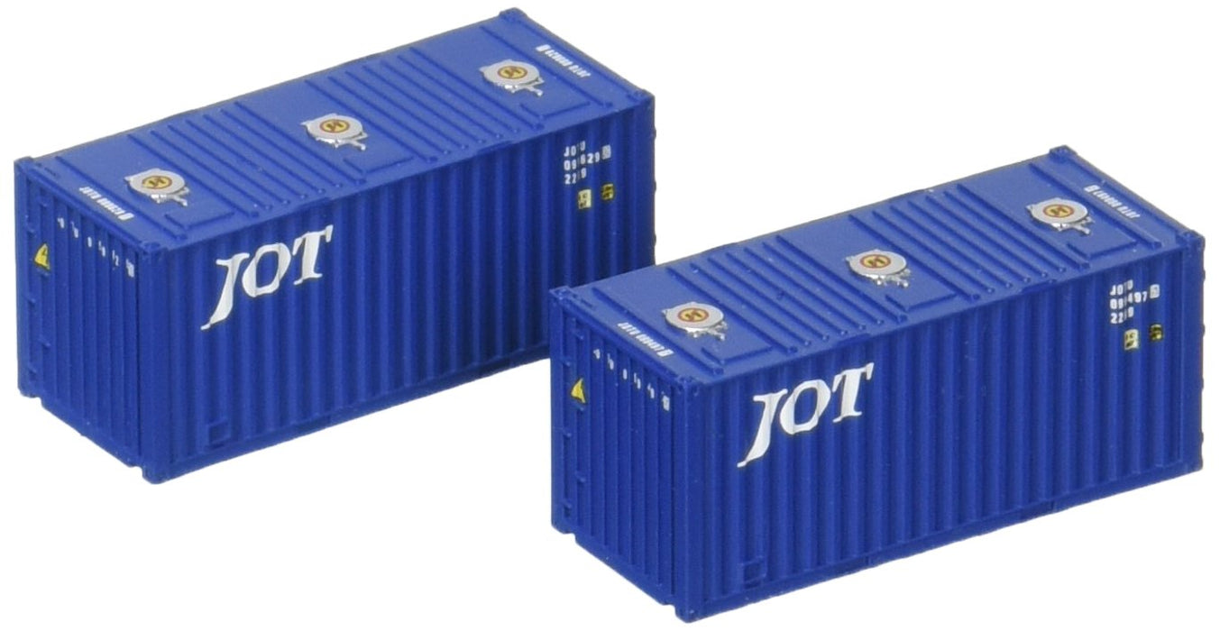Tomytec Tomix N Gauge 3160 Iso20Ft Japan Oil Transportation 2-Piece Container Set- Japan Figure Store - #1 Bring To You The Best Japanese Goods