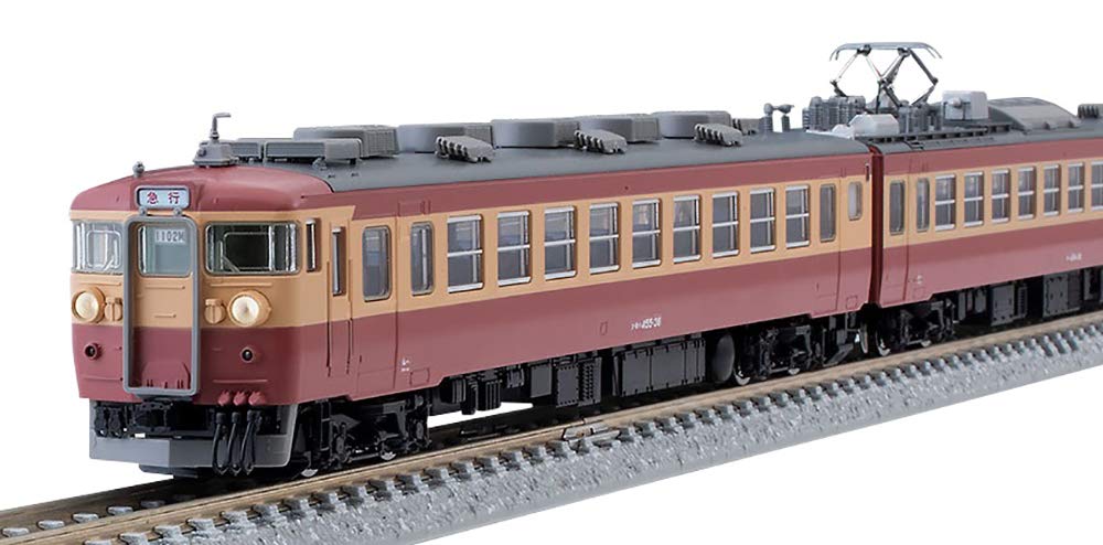 Tomytec Tomix N Gauge 3-Car Express Train Model 455 475 Series Basic Set 98379- Japan Figure Store - #1 Bring To You The Best Japanese Goods