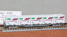 Tomytec Tomix N Gauge Limited Edition Koki 107 Type Freight Car Set W18F Container- Japan Figure Store - #1 Bring To You The Best Japanese Goods
