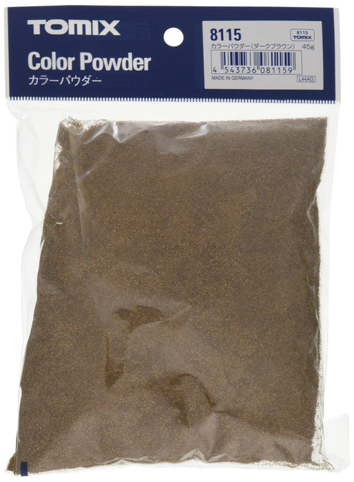 Tomytec Tomix N Gauge Dark Brown Color Powder 8115 for Railway Model Supplies- Japan Figure Store - #1 Bring To You The Best Japanese Goods