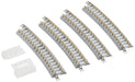 Tomytec Tomix N Gauge Curved PC Rail C354-15-PC Set of 4 1864 Railway Model- Japan Figure Store - #1 Bring To You The Best Japanese Goods