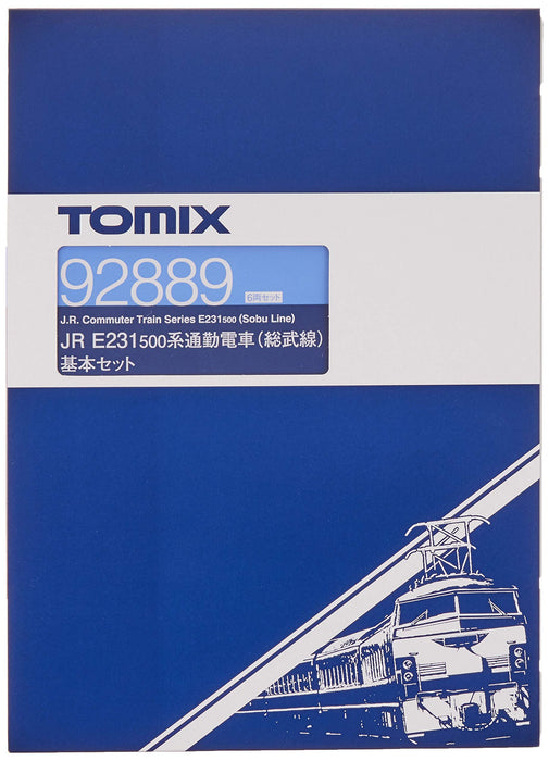Tomytec Tomix N Gauge E231 500 Series Sobu Line Basic Train Set 92889- Japan Figure Store - #1 Bring To You The Best Japanese Goods