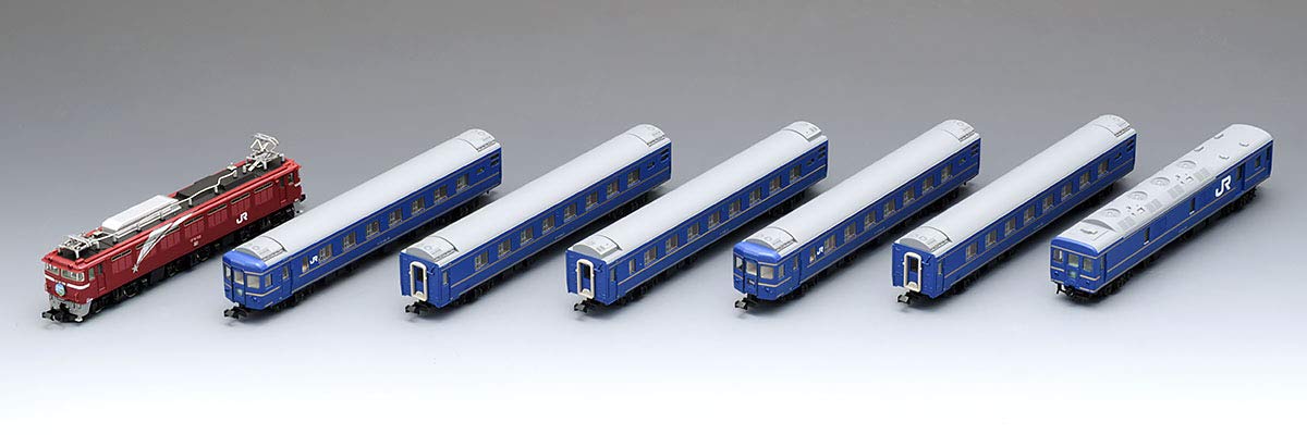 Tomytec Tomix N Gauge Elm Set 7 Cars Model Railway EF81/24 Series Limited Express Sleeper- Japan Figure Store - #1 Bring To You The Best Japanese Goods