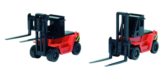 Tomytec Tomix N Gauge Orange Forklift 2 Unit Set 3518 Railway Model Supplies- Japan Figure Store - #1 Bring To You The Best Japanese Goods