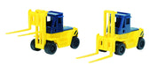 Tomytec Tomix Yellow Forklift Set 2 Units N Gauge 3517 Railroad Model Supplies- Japan Figure Store - #1 Bring To You The Best Japanese Goods