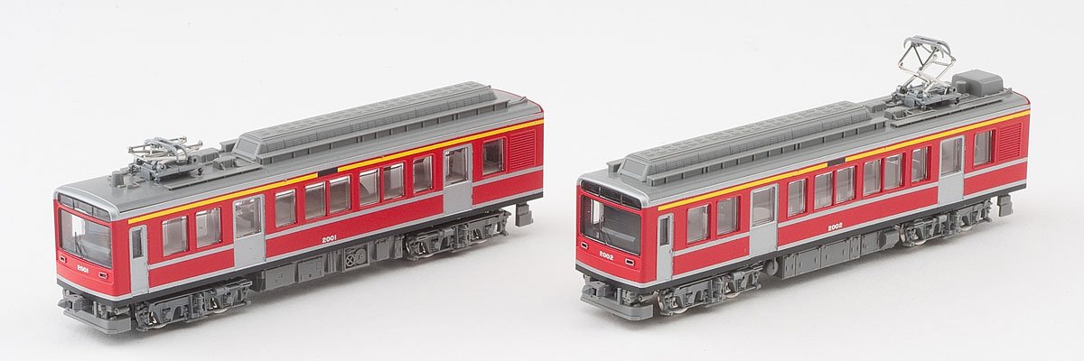 Tomytec Tomix N Gauge Hakone Railway 2000 St Moritz Rhaetian Painted Model Train 98007- Japan Figure Store - #1 Bring To You The Best Japanese Goods