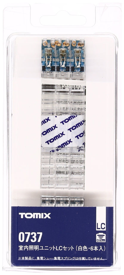 Tomytec Tomix N Gauge White LC Indoor Lighting Unit 6 Piece 0737 Railway Model- Japan Figure Store - #1 Bring To You The Best Japanese Goods