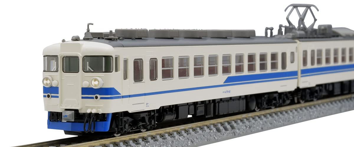 Tomytec Tomix N 475 Series Hokuriku Main Line Railway Model Train Set New Paint No Ventilator 98457- Japan Figure Store - #1 Bring To You The Best Japanese Goods