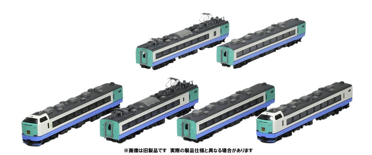 TOMIX - 98801 Jr Series 485-3000 Limited Express - Kaminuttari 6 Cars Set - N Scale- Japan Figure Store - #1 Bring To You The Best Japanese Goods