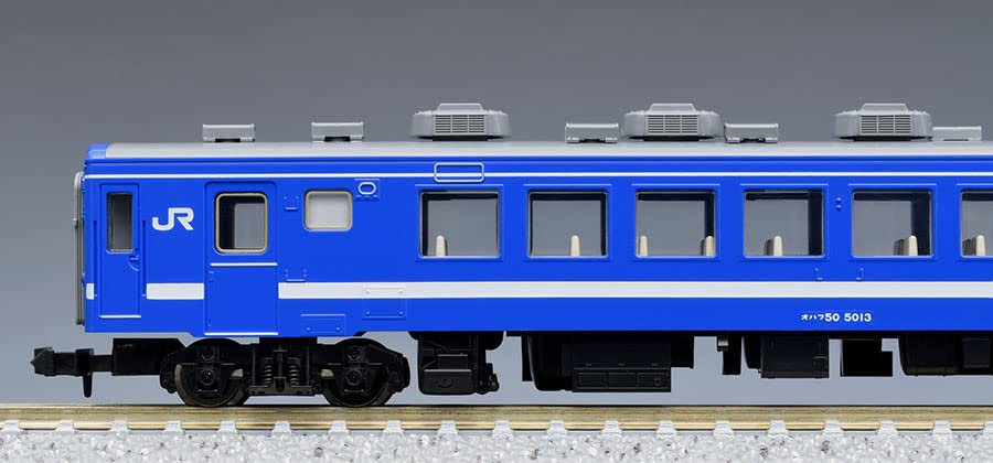 Tomytec Tomix JR 50 5000 Series Blue N Gauge Railway Model Passenger Car 98780- Japan Figure Store - #1 Bring To You The Best Japanese Goods