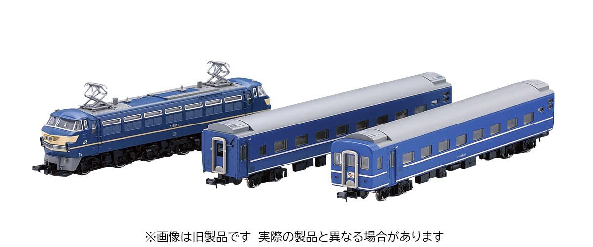 TOMIX - 98388 Jr Type Ef66 Blue Train Set 3 Cars Set - N Scale- Japan Figure Store - #1 Bring To You The Best Japanese Goods