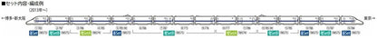 Tomytec N Gauge N700A 98574 Tokaido/Sanyo Shinkansen Set A Train- Japan Figure Store - #1 Bring To You The Best Japanese Goods
