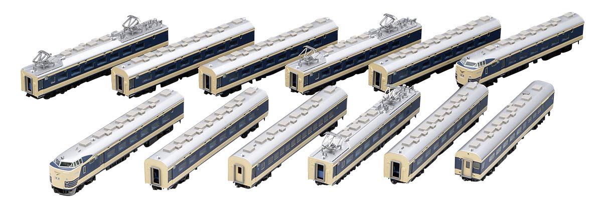 Tomytec Tomix N Gauge 583 Series Venus 12-Car Limited Edition Railway Model Train- Japan Figure Store - #1 Bring To You The Best Japanese Goods