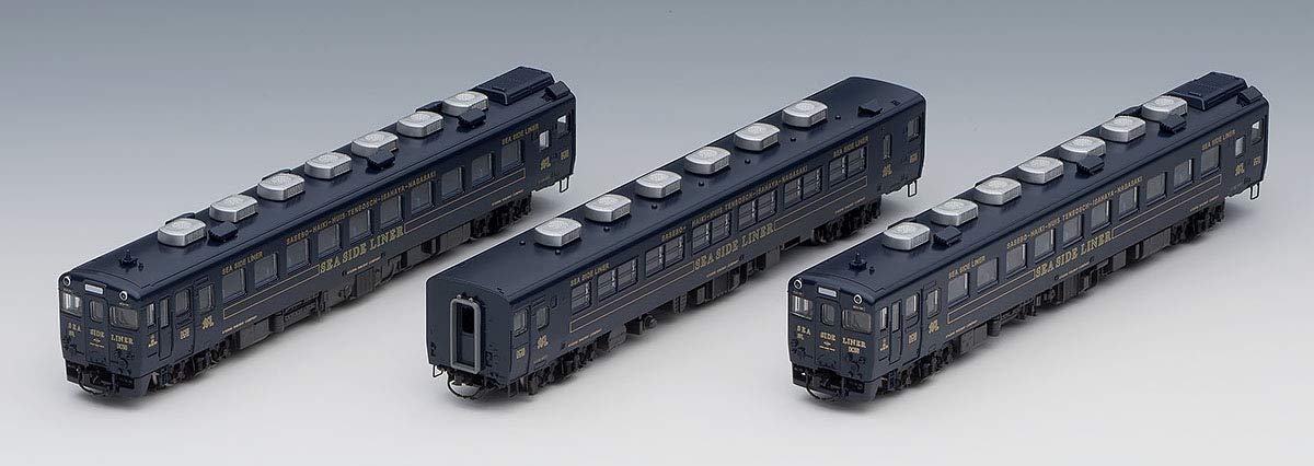 Tomytec Tomix N Gauge Kiha 58 series Seaside Liner Navy Blue 3-Car Diesel Railway Model Set- Japan Figure Store - #1 Bring To You The Best Japanese Goods
