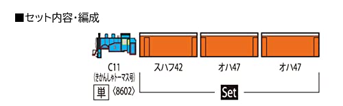 Tomix 8602 Thomas The Tank Engine Steam Locomotive Tomytec N Gauge Oigawa Railway- Japan Figure Store - #1 Bring To You The Best Japanese Goods