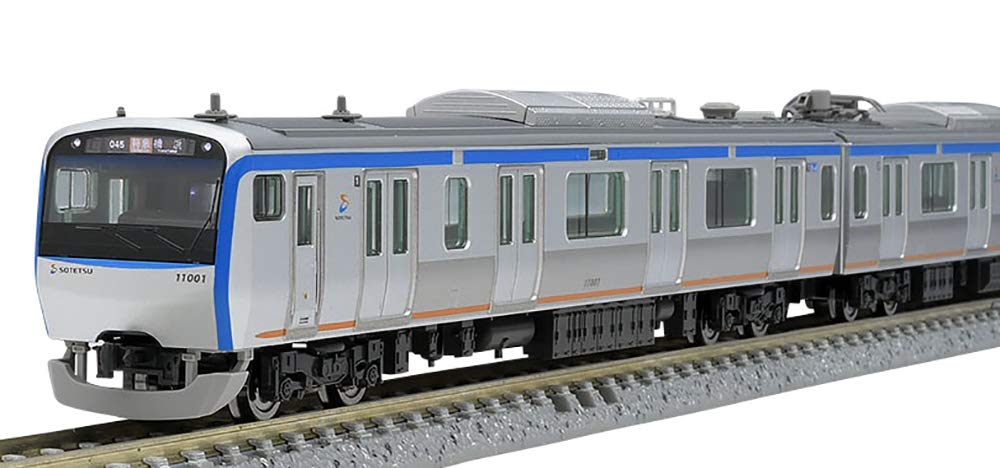 Tomytec Tomix N Gauge Sagami Railway 11000 Series 4-Car Model Train Set 98381- Japan Figure Store - #1 Bring To You The Best Japanese Goods
