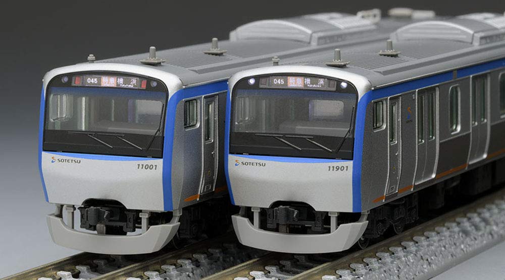 Tomytec Tomix N Gauge Sagami Railway 11000 Series 4-Car Model Train Set 98381- Japan Figure Store - #1 Bring To You The Best Japanese Goods