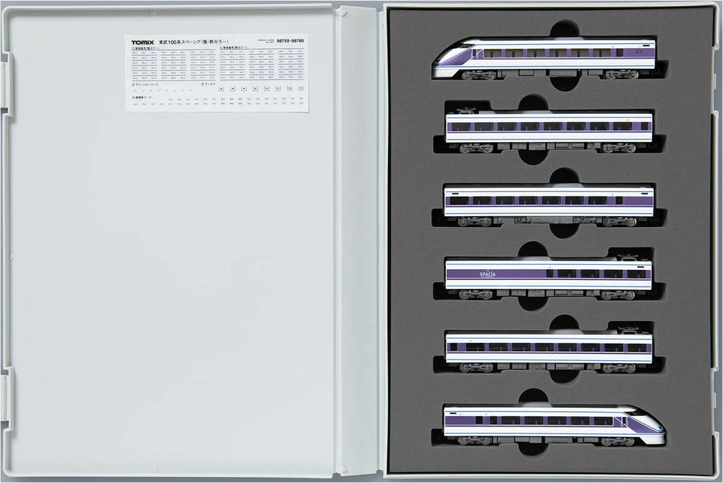 Tomytec Tomix N Gauge 100 Series Spacia Miyabi Color 98759 Railway Model Train- Japan Figure Store - #1 Bring To You The Best Japanese Goods