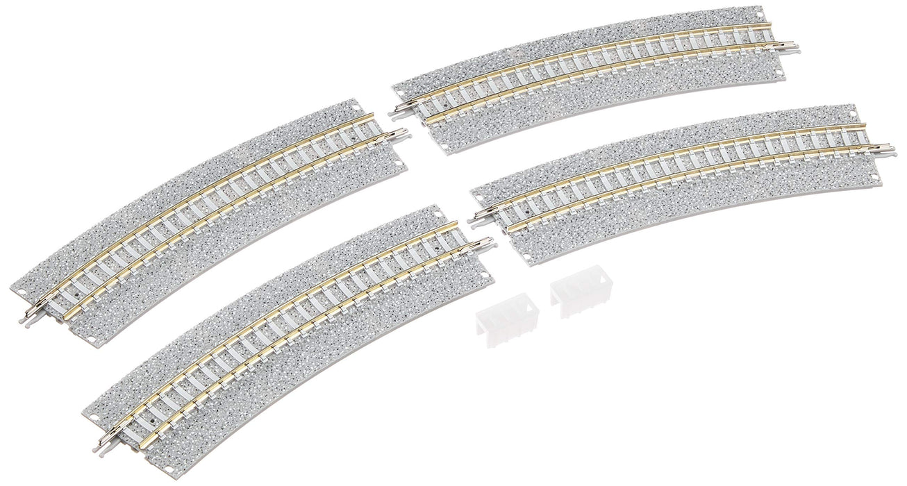 Tomytec Tomix N Gauge 4pc 2 Sets Wide PC Approach Rail L 317-22.5-WP Railway Model Supplies 1782- Japan Figure Store - #1 Bring To You The Best Japanese Goods