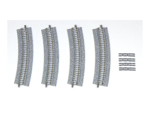 Tomytec 1784 Railway Model Wide Approach Rail 2 Sets of 4 Pc N Gauge - Tomix L 391-22.5-Wp- Japan Figure Store - #1 Bring To You The Best Japanese Goods