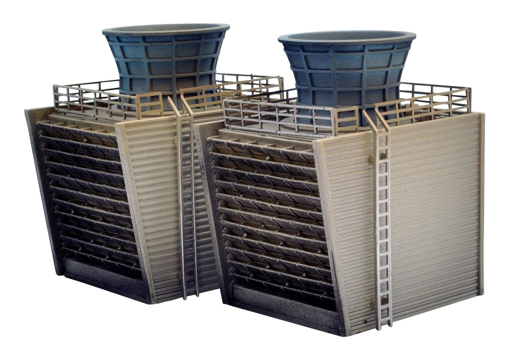TOMYTEC Dcm10 Diocolle Combat 1/144 War-Damaged Manufacturing Plant C Cooling Tower Plastic Model- Japan Figure Store - #1 Bring To You The Best Japanese Goods