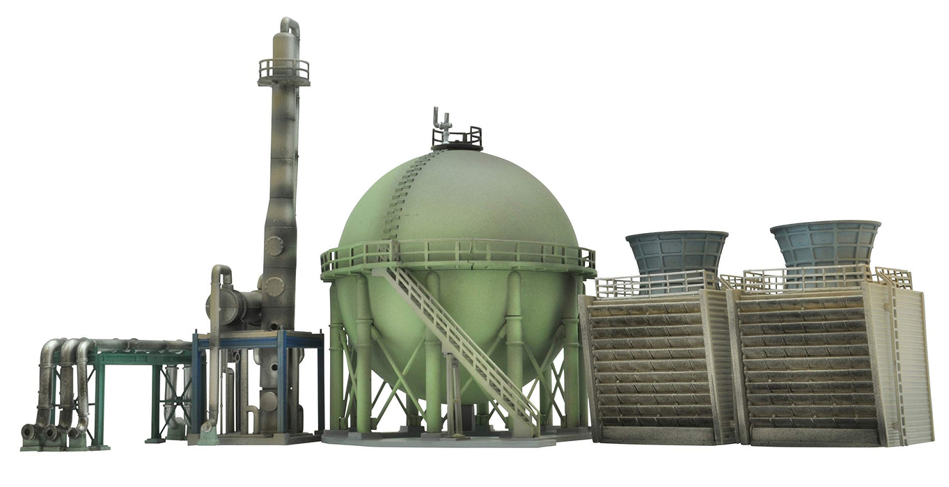 TOMYTEC Dcm10 Diocolle Combat 1/144 War-Damaged Manufacturing Plant C Cooling Tower Plastic Model- Japan Figure Store - #1 Bring To You The Best Japanese Goods