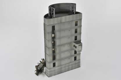 Tomytec 1/144 Geocolle Combat Series Japan Office Building Model 323723- Japan Figure Store - #1 Bring To You The Best Japanese Goods