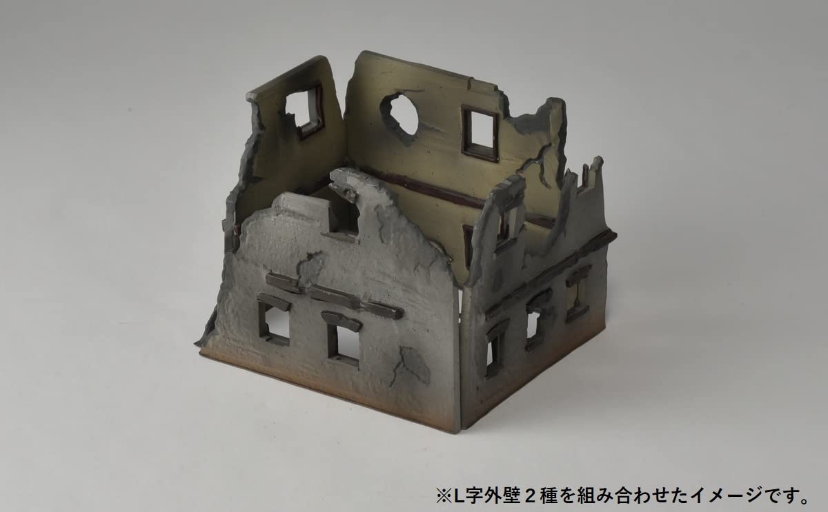 TOMYTEC Diocolle Combat 1/144 Ruins Set A Plastic Model- Japan Figure Store - #1 Bring To You The Best Japanese Goods