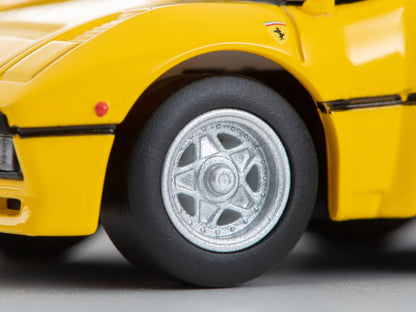Tomytec Ferrari GTO Yellow Finish ChoroQ Zero Z-82C Model Car- Japan Figure Store - #1 Bring To You The Best Japanese Goods