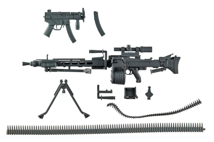 TOMYTEC Diocom Weapons Dcml02 Machine Gun Set A Plastic Model- Japan Figure Store - #1 Bring To You The Best Japanese Goods