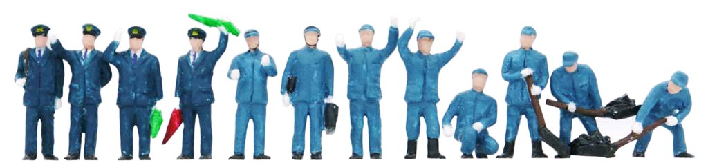 Tomytec Human 104 Railway Employee Scene Collection - Diorama Supplies- Japan Figure Store - #1 Bring To You The Best Japanese Goods