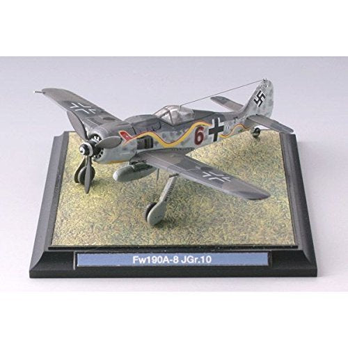 Tomytec 1/144 Focke-Wulf Fw190A-8 Gimix Ww01 10th Fighter Squadron Schwarz 6 Painted- Japan Figure Store - #1 Bring To You The Best Japanese Goods