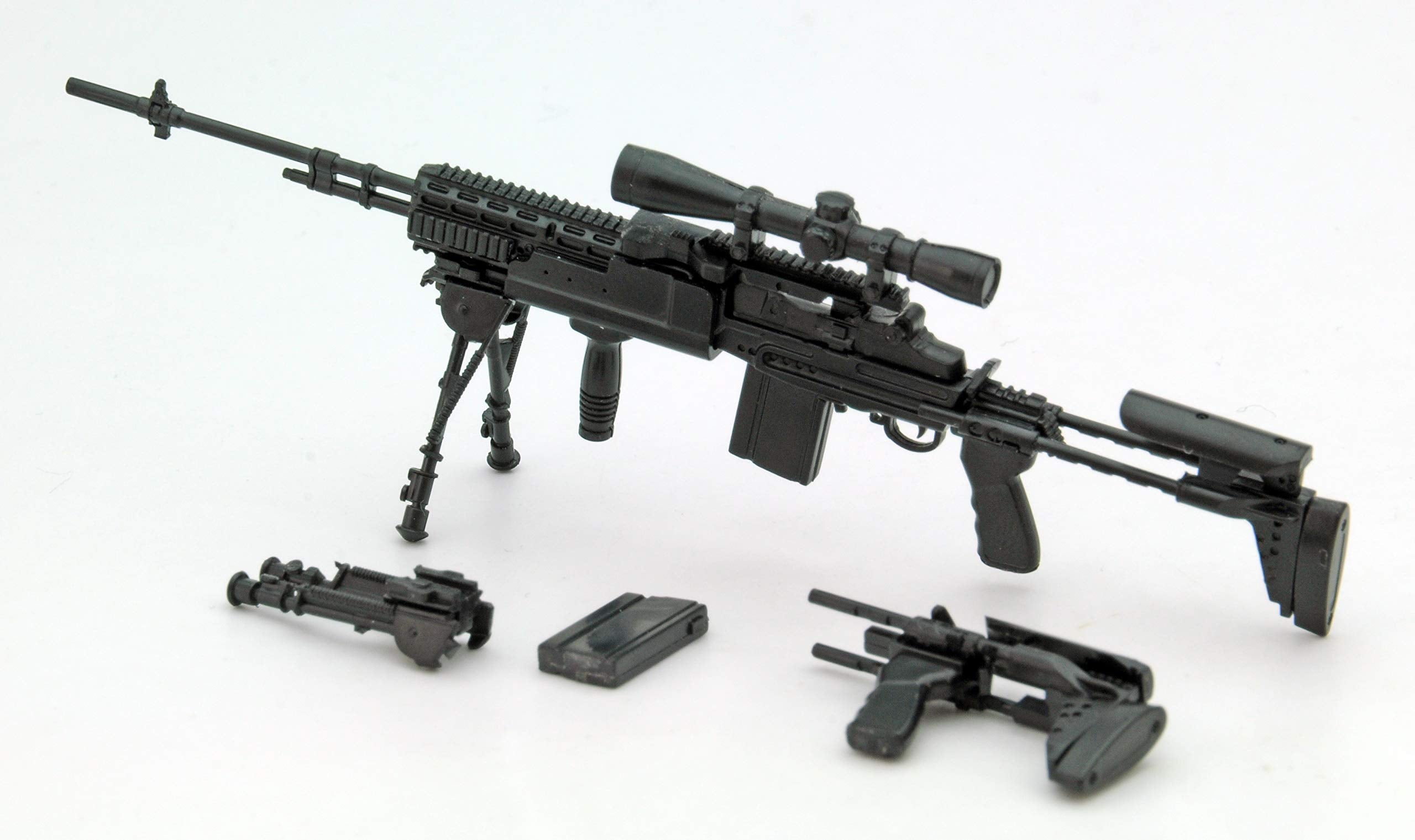 TOMYTEC La062 Military Series Little Armory M14Ebr-Ri Type 1/12 Scale Kit- Japan Figure Store - #1 Bring To You The Best Japanese Goods