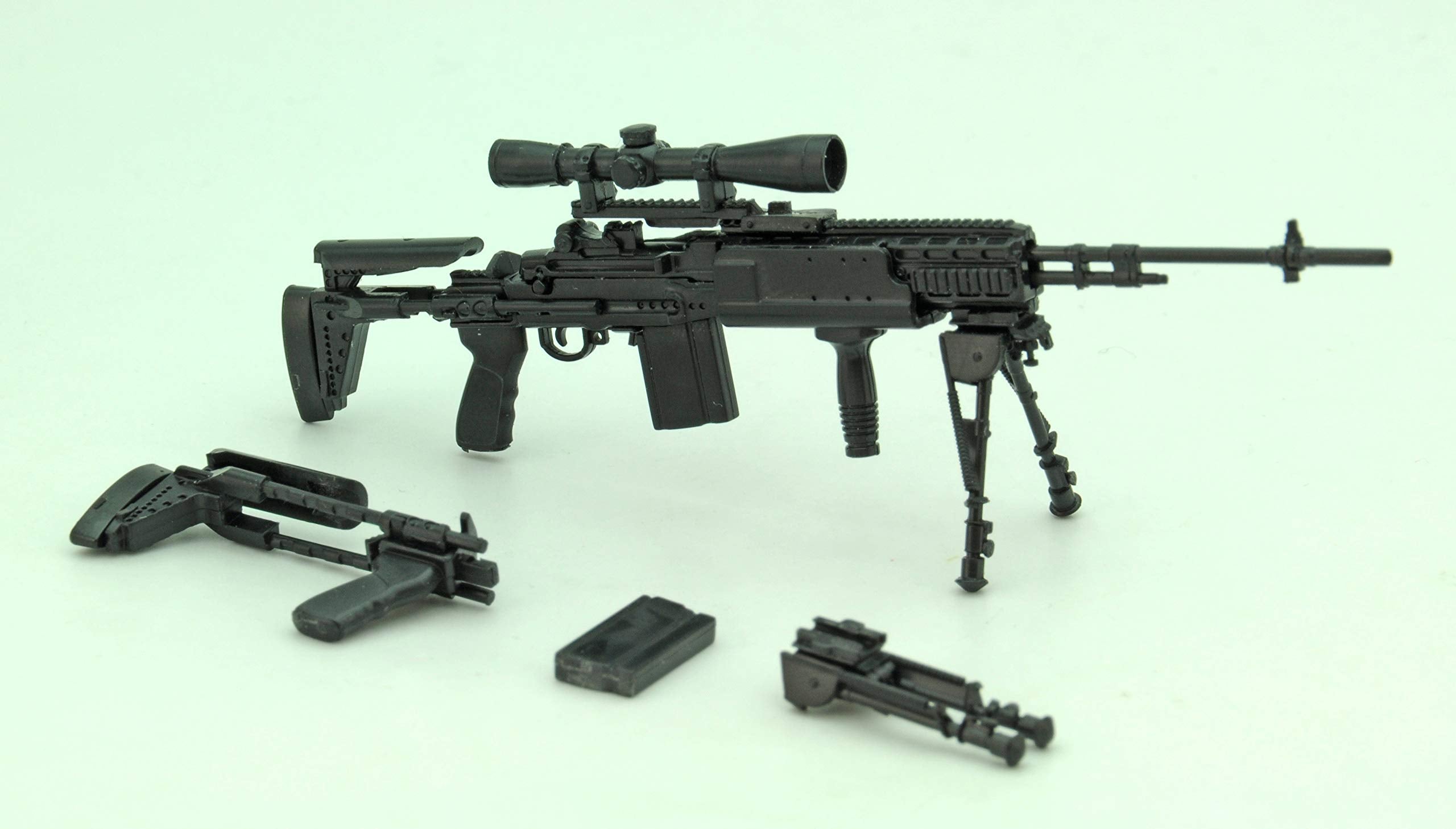 TOMYTEC La062 Military Series Little Armory M14Ebr-Ri Type 1/12 Scale Kit- Japan Figure Store - #1 Bring To You The Best Japanese Goods