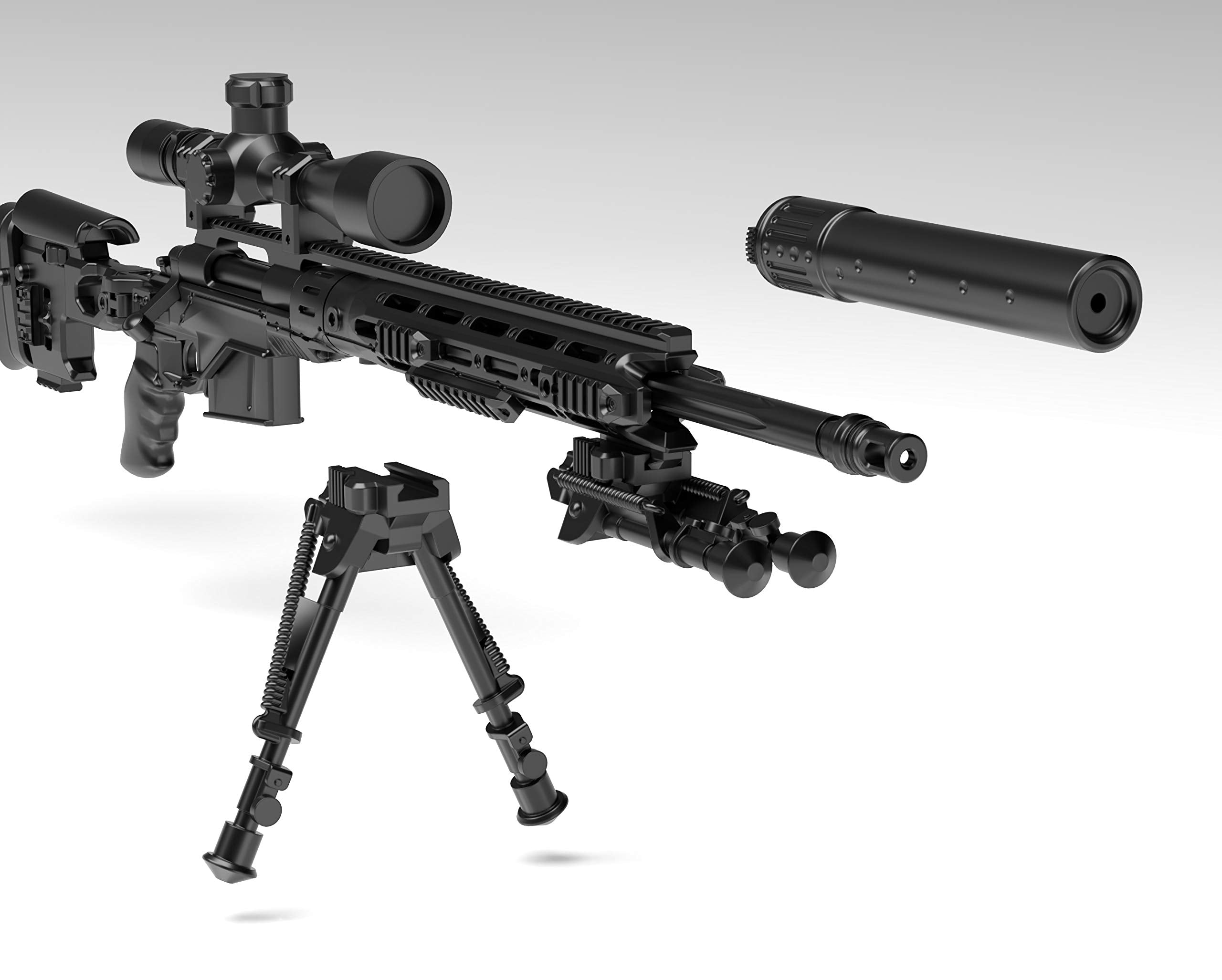 Tomytec Little Armory XM2010 Type Plastic Model Kit 312086- Japan Figure Store - #1 Bring To You The Best Japanese Goods